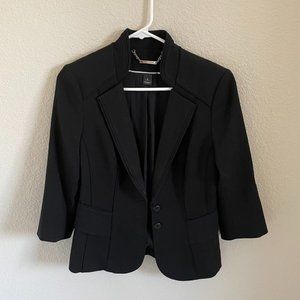 White House Black Market blazer, black, 4